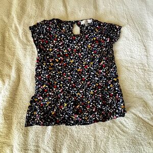 LOFT Women’s Floral Blouse XXS
